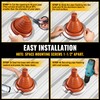 VIVIDA #3 Silicone Metal Roof Pipe Flashing Boot, High Temp