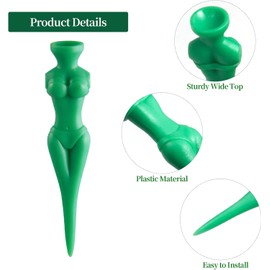 KIBBEH 20PCS 3 Inch Multicolor Plastic Golf Tees Lady Tees Woman Golf Tees Golf Tees for Golf Training