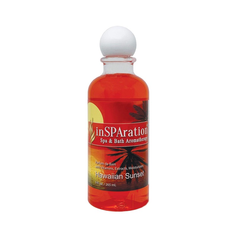 inSPAration 217X Hawaiian Sunset Spa and Bath Fragrance, 9-Ounce, Tropical