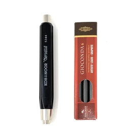 Koh-I-NOOR 5344 Pen and Variant with Refill 1 Minenhalter + Ersatzminen 2B Black
