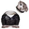 Pacific Giftware Rocker Bulldog Ceramic Cookie Jar