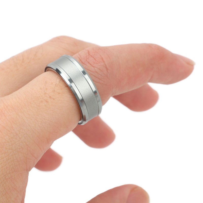 Smart Ring Counter Sleep Tracking Waterproof Multifunction for Health Fitness