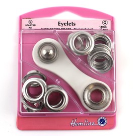 Eyelets Starter Kit 14mm Siver (G)