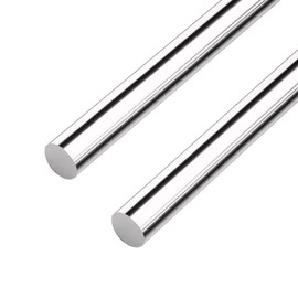 16 inches Long 10mm x 405mm 304 Stainless Steel Solid Round Rod for， Metric Metal Solid Shaft Rods， for DIY Craft - CNC -2pcs