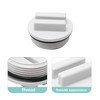 ZUDKSUY Pool Return Plugs Threaded Winter Pool Plug Caps with