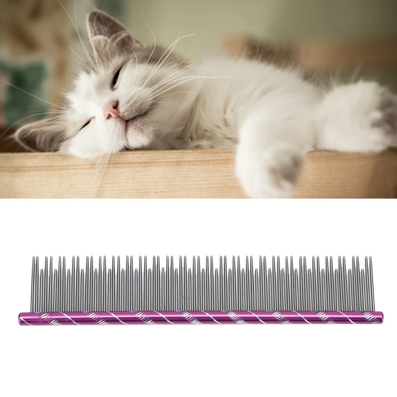 Pet Hair Removal Comb Rugged Durable Reusable Comfortable Open Knot