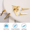 AORHOFJ Pack of 100 Mini Brad Round Head Clips, Pattern