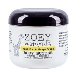 Absolutely Natural Mantequilla corporal de toronja de vainilla Zoey Naturals