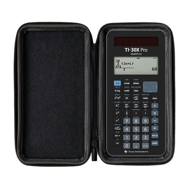 CALCUSO Sparpaket Schwarz mit Taschenrechner TI-30X Pro Mathprint