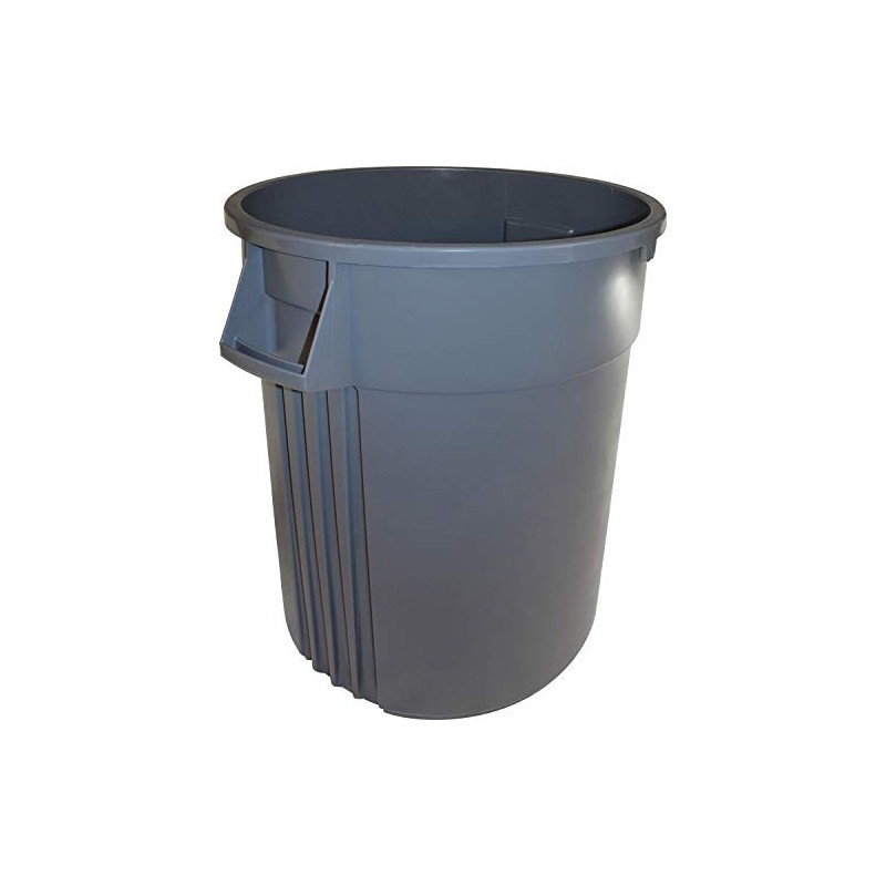 Genuine Joe Heavy-Duty Trash Container, 32 Gallon
