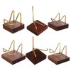 Vctitil Wooden Plate Stands For Display, Plate Holder Display Stand,