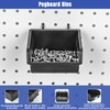 Hogurity 196 PCS Pegboard Hooks, Extra Thick 1/4" Heavy Duty