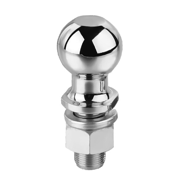 2'' Trailer Hitch Ball 50mm Ball Head Bolt Drawbar Straight