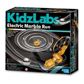 4M - KidzLabs/Electric Marble Run, Motorised Science Kit for Kids 5-12 years