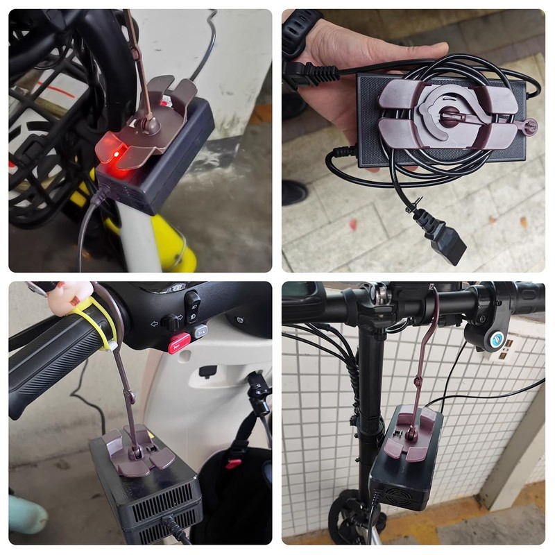 Electric Scooter Charger Hooks, Electric Bike Charger Hooks