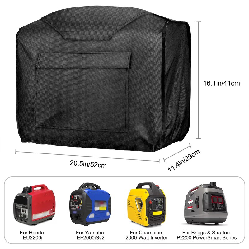 NSIoutlet Waterproof Heavy Duty Generator Cover, Portable Outdoor Inverter Storage