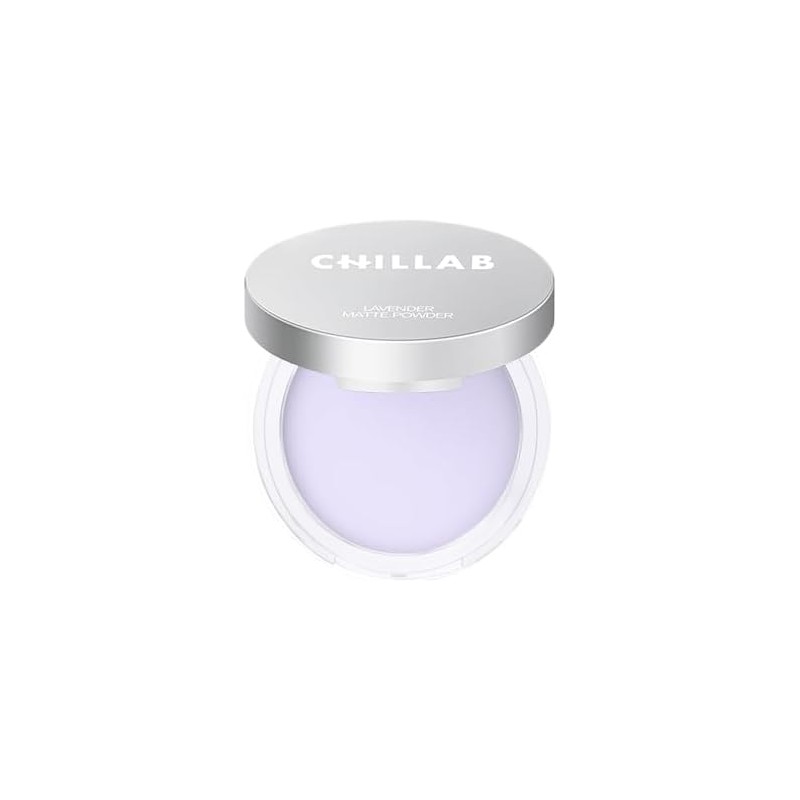 Chillab Polvo Compacto Lavanda (Morado), Matificante 10g