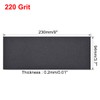 uxcell 220 Grits Sanding Sheets 9-inch x 3.6-inch Wet Dry