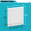Chiligent Self-Adhesive Access Panel, 10" x 10" Access Door, Plastic