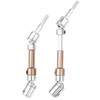 2Pack Metal Universal Front Wheel Drive Shaft CVD Universal Joint