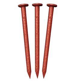 Eagle 1 Smooth Shank Stainless Steel Vinyl Siding Nails (1 Pound Box, 1.25", about 600 nails) 304 Stainless Steel Nails (1LB RED)