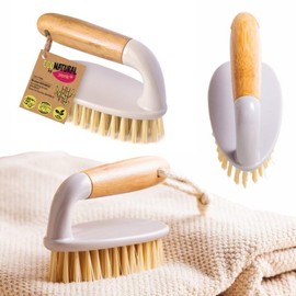 ECONATURAL by York 40530 Scrubbing Brush Bamboo, Beige, Standard