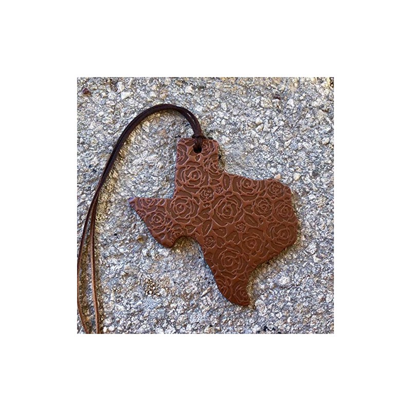 Air Flair | Leather Car Air Freshener | Texas Shape