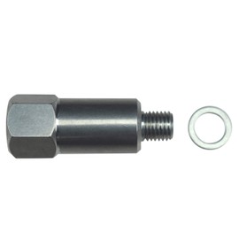 ICT Billet LS Engine Swap M12 1.5 Adapter to 3/8 NPT Extended Length Coolant Temperature Sensor Adapter Water LS Engine Swap LS1 LS3 LS2 LQ4 LQ9 LS6 L92 L99 L33 LR4 551179L