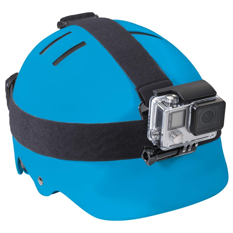 Hama Kopfhalterung für GoPro Kamera schwarz, 00004359