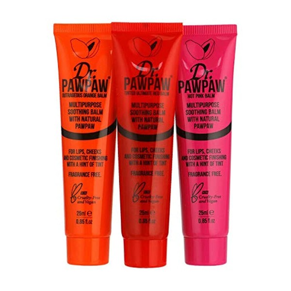 Dr. PAWPAW Multi-Purpose Balm | No Fragrance Balm, For Lips, Skin, Hair, Cuticles, Nails, and Beauty Finishing | 25 ml (Bold Collection, 1 Pack)
