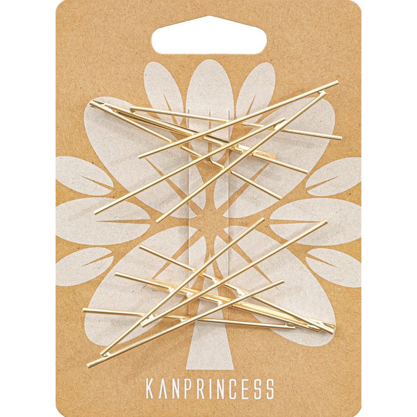 KANPRINCESS 2Pcs 3.1 inch Hair Pins Set Geometric Hair Clips Metal Hair Pin For Girl Women Minimalist Hair Styling Jewelry Hairpins Accessories Metal Bobby Pin Fashion Pins For Wedding,Party,Prom,Daily Wearing (Geometric)