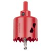 Wolfcraft 5471000 5467000 Hole saw, red