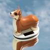 Kikkerland Elroy Solar Corgi Figure
