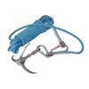Grappling Hook, Stainless Steel Folding Grappling Hook Rock Climbing Claw