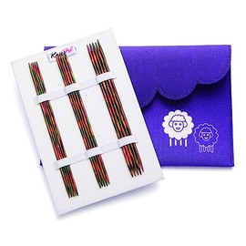 KnitPro Symfonie Double-Pointed Wooden Needle Set - Various Lengths (15cm)