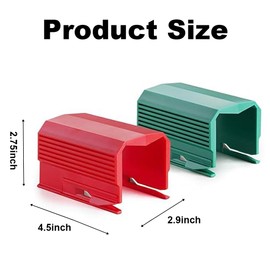 2PCS Wrapping Paper Cutter,Christmas Paper Roll Cutters,Paper Cutter Slider Tool Set,Christmas Gift Packing Wrapping Cutting Supplies,for Crafting Classroom Home Birthday Christmas Gift Cutte