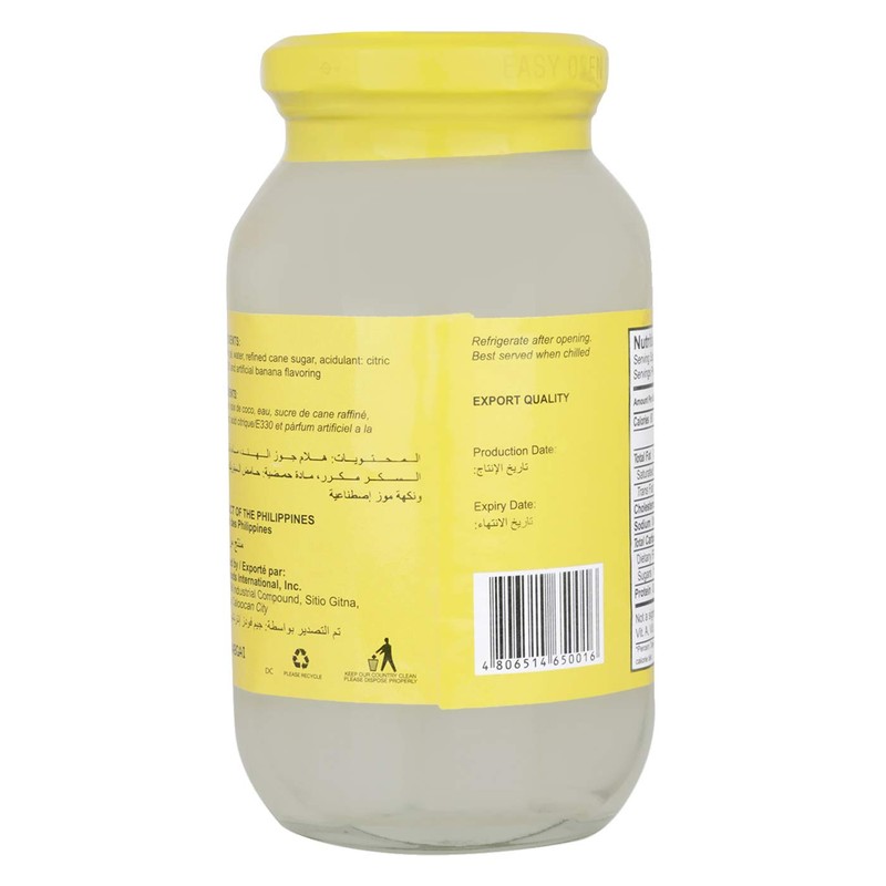 Buenas Nata De Coco Coconut Gel In Syrup 340G