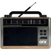 QFX RETRO-1937 Vintage Bluetooth Rechargeable Radio