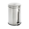Cooks on Fire Trash Bin Stainless Steel 20L/5 gallon, Silver