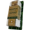 Hisopos Cotonetes de bambu con algodon 500 piezas.