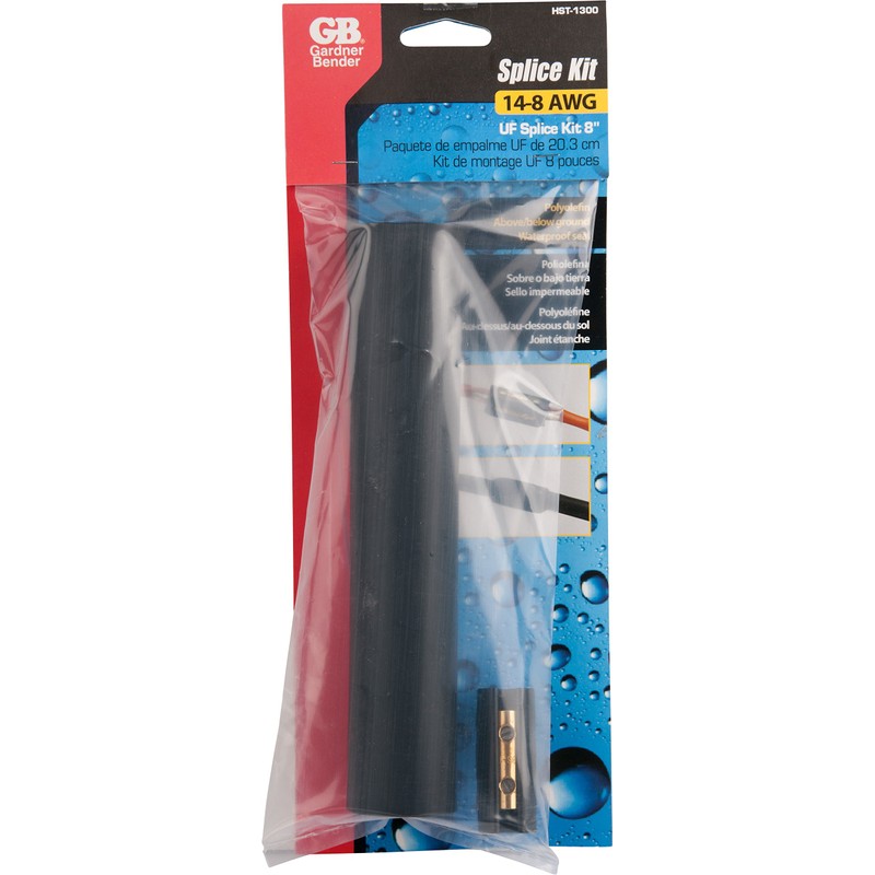 Gardner Bender HST-1300 Underground Cable Kit for Waterproof, 14-8 AWG,
