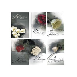 25 x Sympathy Cards with Envelope + 1 x Image Magnet! Sympathy Cards Sympathy Card Condolence Card Folding Card Condolence Cards Condolence Card 81-1879