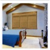 Home Decorators Collection Modern Farmhouse Honey Flat-Weave Cordless Bamboo Shade