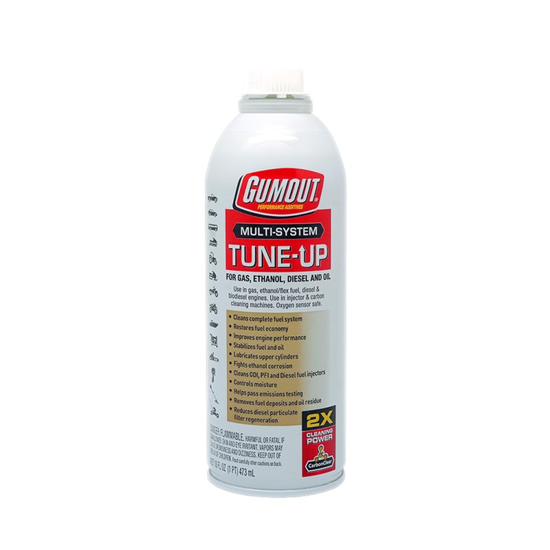 Gumout 510011 Multi-System Tune-Up, Fuel Stabilizer Injector Cleaner & Gas
