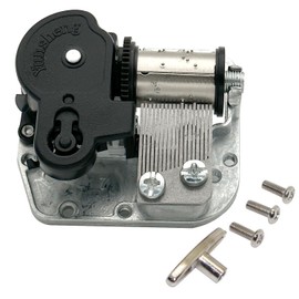 Pursuestar Jingle Bells Wind Up Music Box, Yunsheng Clockwork Musical Mechanism Movement for DIY Music Boxes Replacement