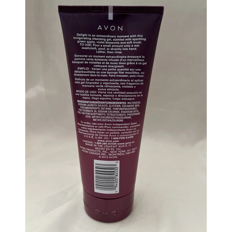 Avon FLOR VIOLETA Shower Gel For Women 6.7 fl oz
