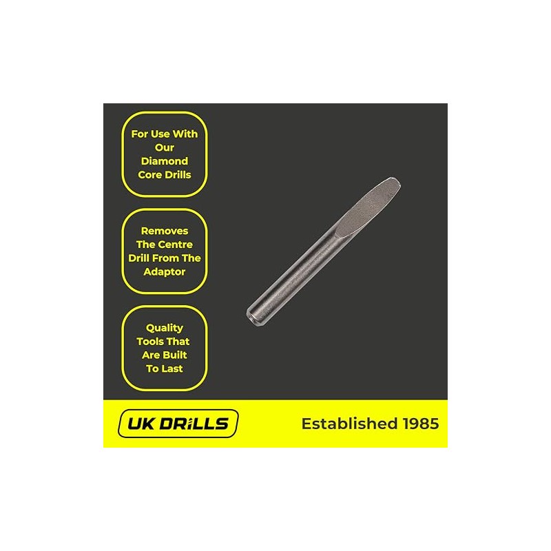UK Drills Diamond Core Drill Taper Draft Accessories 7 x