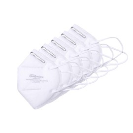 FFP2 Face Mask, Perfect for Mouth and Nose Protection, Protective Mask, Respirator Mask, Breathing Mask, Disposable Mask, 4-Ply, CE Certified