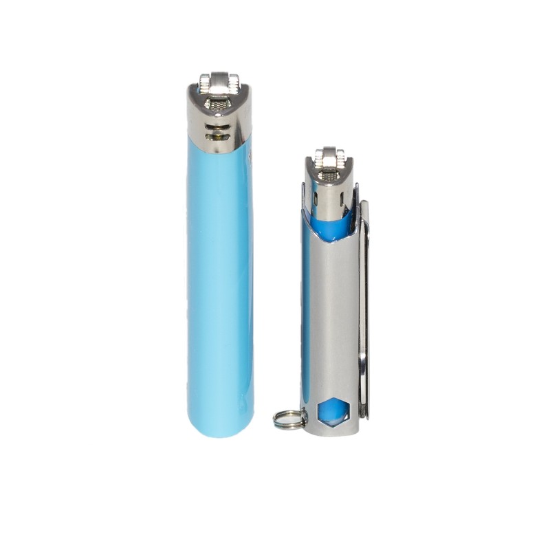 LighterBro Micro Compact Stainless Steel Lighter Sleeve - Multi-Tool Lighter