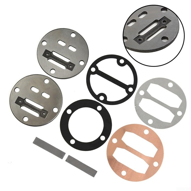 Air Compressor Head Reed Valve Plate Gaskets Cylinder and Air